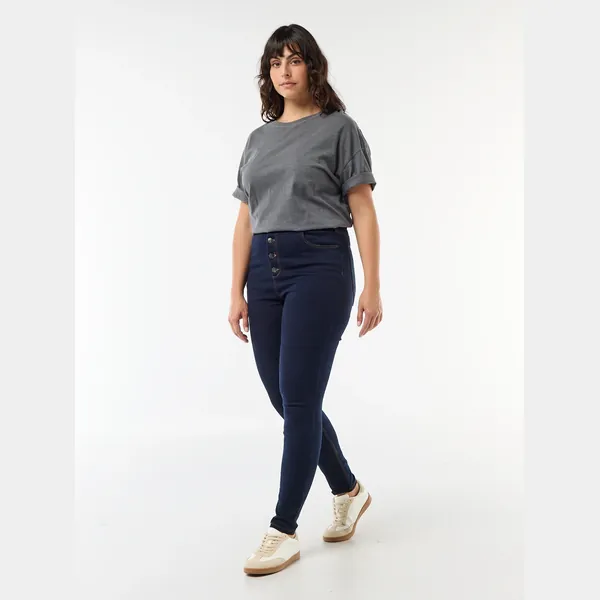 Pantalon skinny taille très haute L30